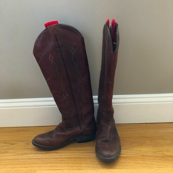 Custom Made Polo Boots 5.5 | Color: Brown | Size: 5.5 | Masinmonica's Closet